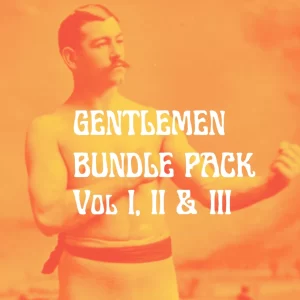 Gentlemen Bundle Pack Vol I, II & III ( 80+ pdf su Pugilismo, Jiu-jitsu, lotta e difesa personale fine 800 / primi 900)