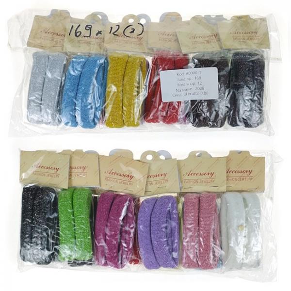 Haargummi MIX Farben 2 Stk.