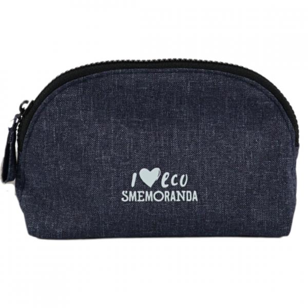Make-up tas blauw 18 cm