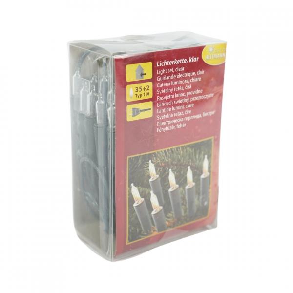 Deco Heitmann Weihnachtsbeleuchtung 35 Lichter Typ 116 EU Stecker 9,6 Meter