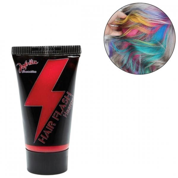 Jofrika Cosmetics haargel Flash rood 30 ml