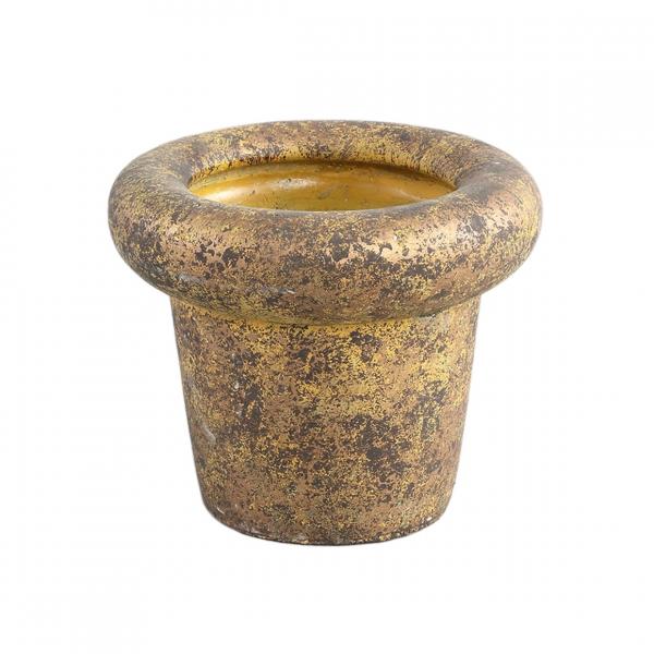 PTMD Blumentopf Relandi XS goldfarben 17 cm
