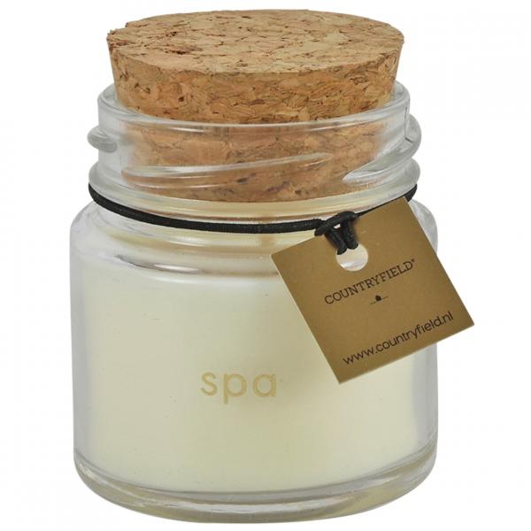 Countryfield Duftkerze im Glas Spa 5,5 cm