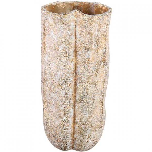 PTMD Blumentopf Roddie hoch M creme 49 cm