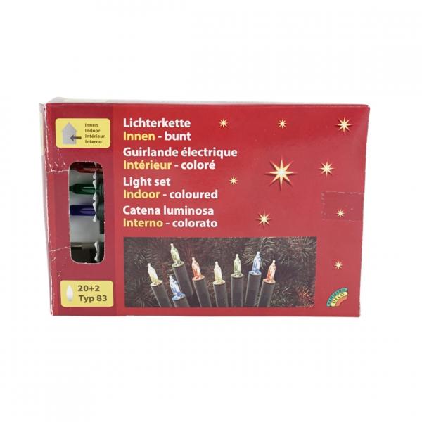 Lichterkette 20 Lichter Farbe 5,85 Meter