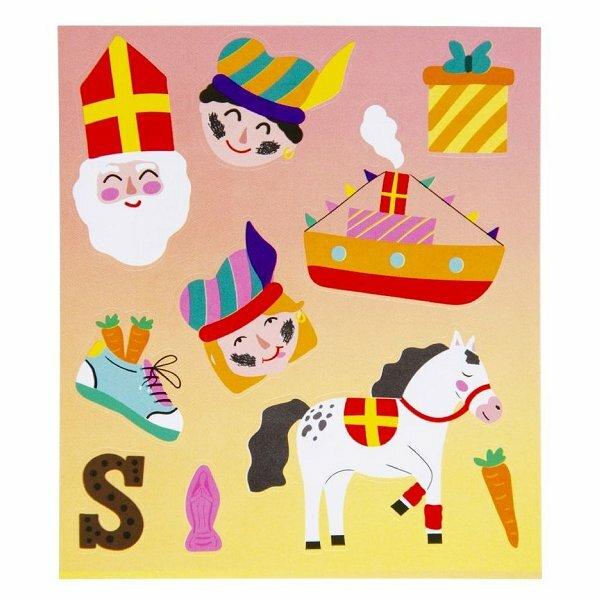 Sinterklaas Aufkleber 10 Stück