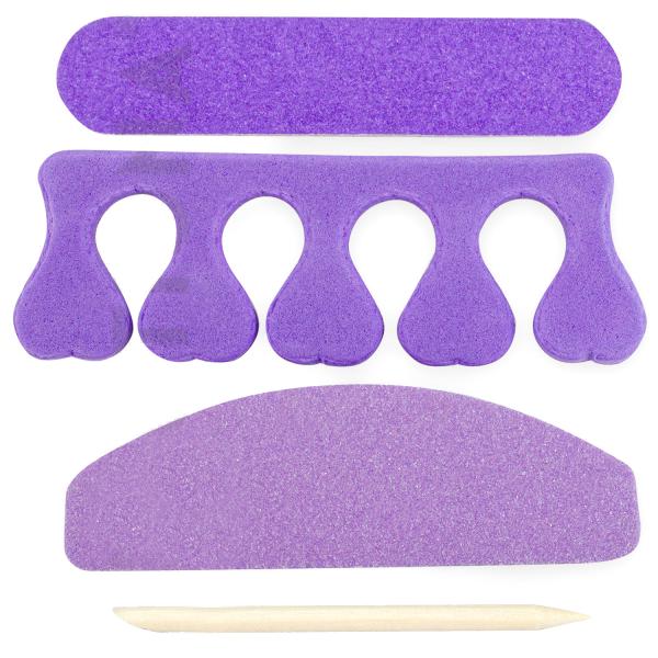 Maniküre- und Pediküreset 4 ELEMENTS Violet X