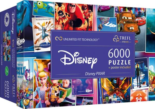 Disney / Pixar Animationsgalerie - UFT Puzzle - 6000 Teile 