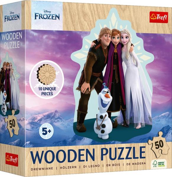 Disney Frozen - Holz Puzzle Junior 50 Teile
