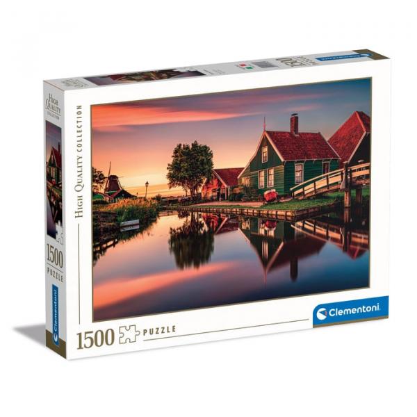 Clementoni 31696 - 1500 Teile Puzzle - High Quality Collection - Zaanse Schans