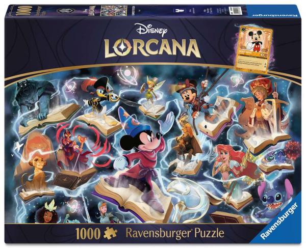 Disney Lorcana - Glimmers of the Realm: Steel - Puzzle 1000 Teile