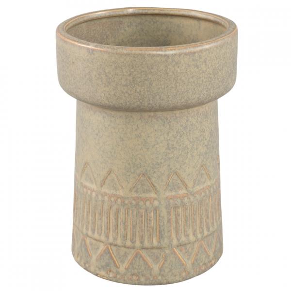 PTMD Blumentopf Rail hoch L hellbraun 19 cm