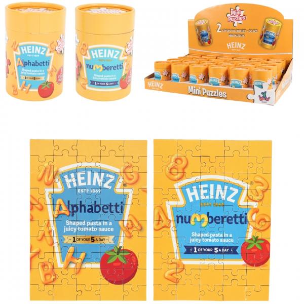 Heinz-Puzzle 22 cm 50 Teile 2fach sortiert