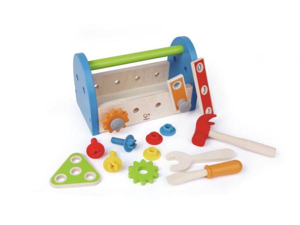 Hape Unisex Baby Mehrfarbig Werkzeugkasten Aus Holz - Image 6