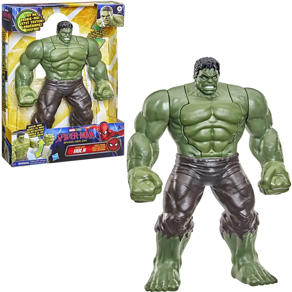 Spiderman Mehrfarbig Has Spd Bom Hulk Rage Figure - Image 2