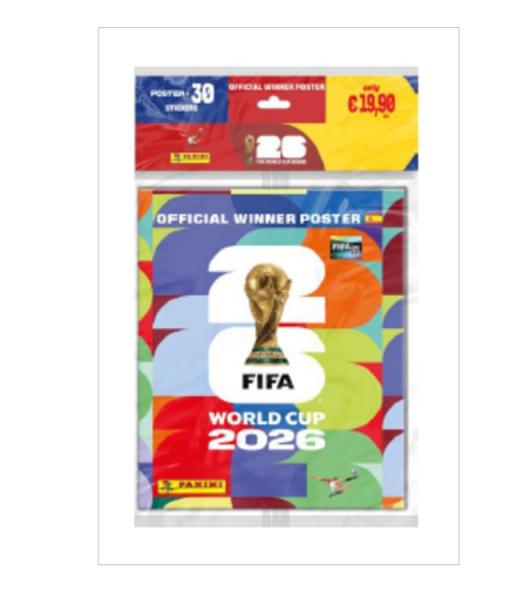 Panini FIFA World Cup 2026 Official Winner Set Poster Spanien 30 Sticker Neu&OVP - Image 4