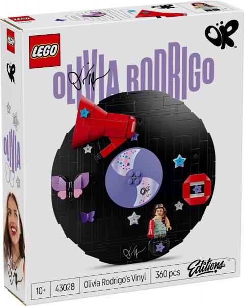 Lego® Mädchen 43028 Editions Music - Olivia Rodrigos Schallplatte (360 Teile)
