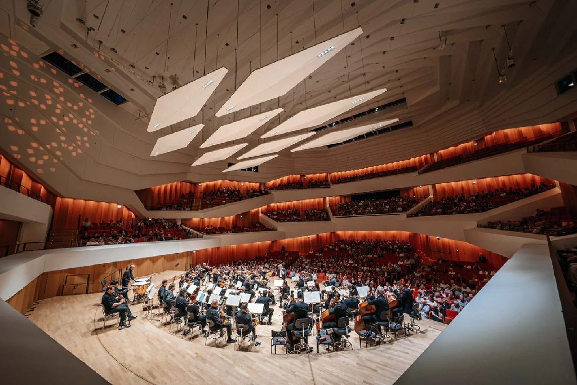 Innenansicht der Dresdner Philharmonie