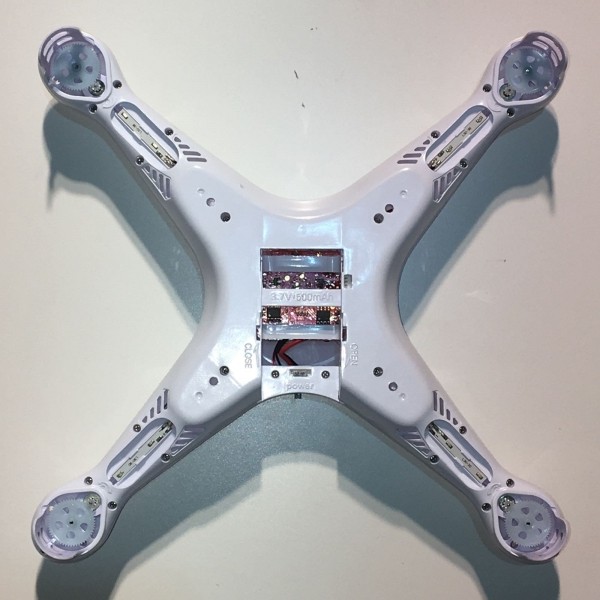 Flexcopter FX6 Quadrocopter Ersatzteil Unterschale
