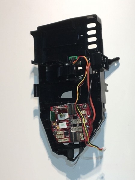 Flexcopter FX10 Quadrocopter Ersatzteil Platine inkl. linkes Seitenteil mit Höhenregulierung