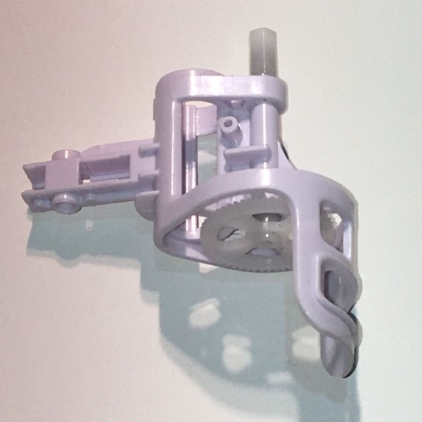 Flexcopter FX6 Quadrocopter Ersatzteil Motorhalter inkl. Achse und Zahnrad