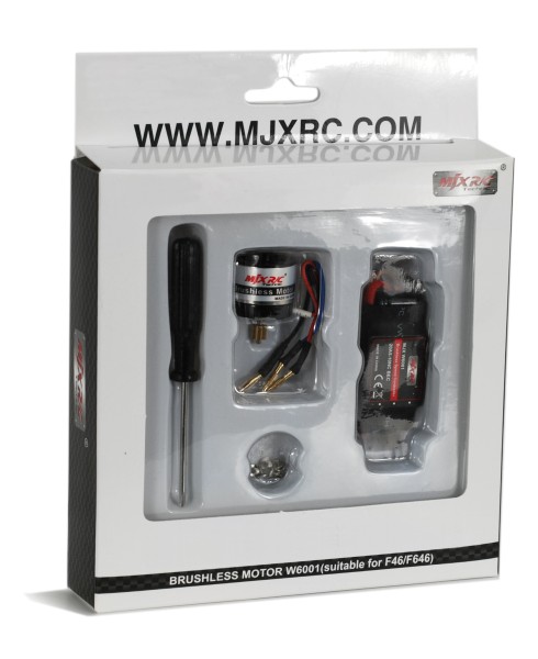 MJX F46 F646 Upgrade Brushless Motor Set W6001