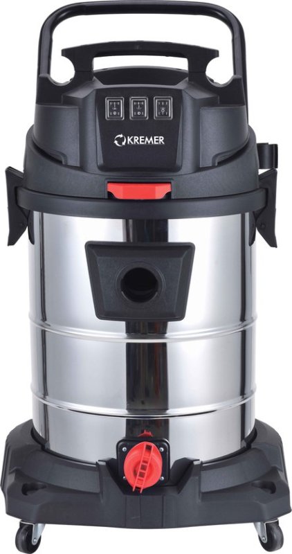 Kremer Kremer KR100LS - Stofzuiger - Nat/Droog - 3 Motoren - Klopfunctie