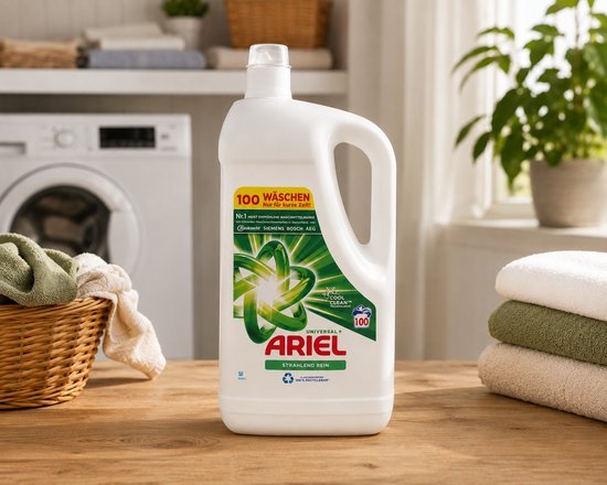 Ariel Ariel Professional Universeel Vloeibaar Wasmiddel - 5 Liter fles - 100 Wasbeurten - Voordeelverpakking