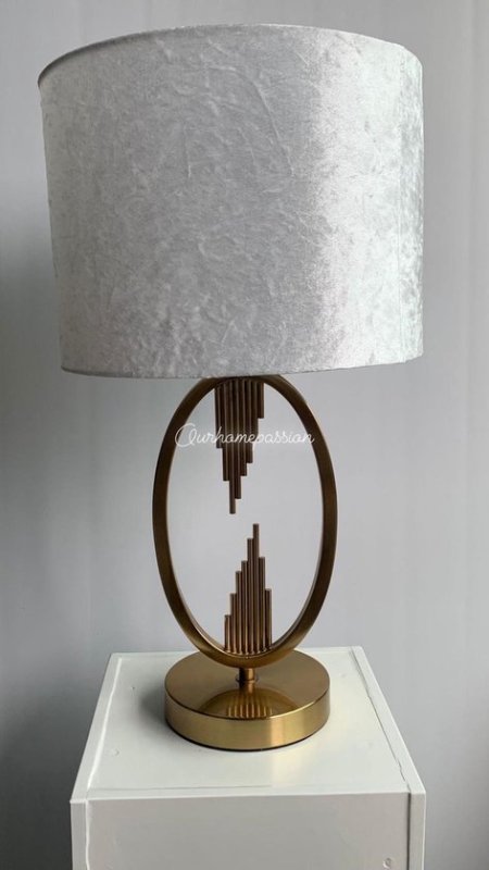 Ringlamp Ringlamp ovaal grafiek eric kuster style matgoud