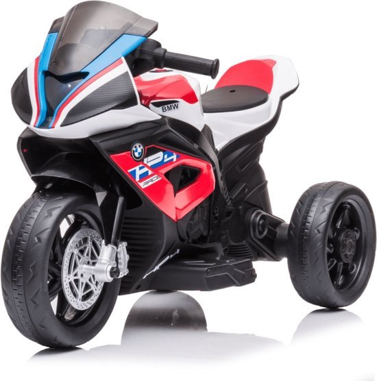 BMW BMW HP4 Mini Bike 6V - Licensed Electric Children's Trike with Sounds and Music - Perfect for Kids 1.5-4 Years - Red