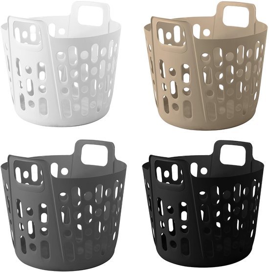 Wasmand Wasmand 35 liter 4 assorti.