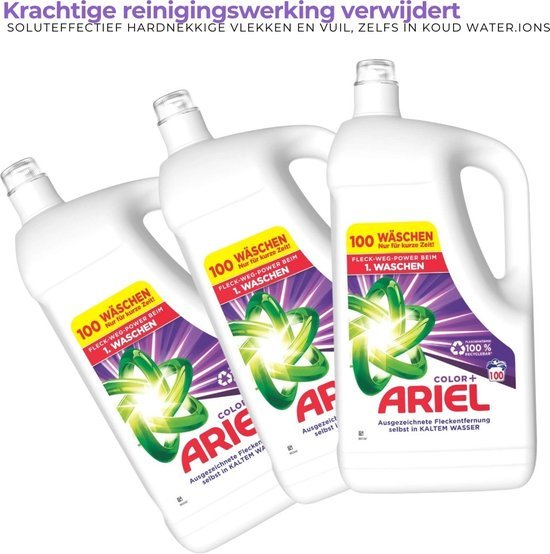 Ariel Ariel - Vloeibaar Wasmiddel - Color - 3 x 100 Wasbeurten