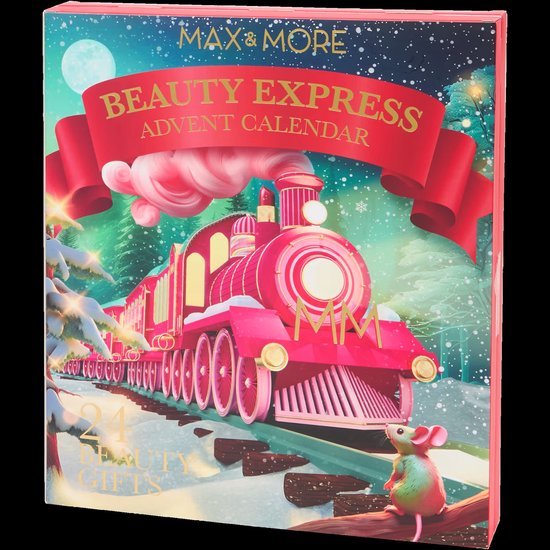 Adventskalender Adventskalender - Vegan - Blauw - Cosmetica - Make-up - Beauty - Max&More - Kerst - Kerstmis - Kerstcadeau - Cadeau - Volwassenen