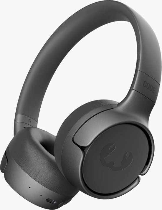 Fresh Fresh ‘n Rebel Code Fuse – Draadloze on-ear koptelefoon - Bluetooth - 30 uur Speeltijd - Zwart - Storm Grey