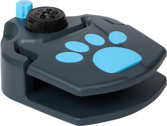 FERM FERM Drinkfontein Hond – Waterfontein voor Honden – Met pedaal- Aansluiting op Tuinslang – Automatische Drinkbak – Altijd Vers Stromend Water