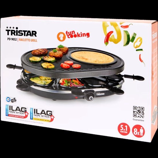 Tristar Tristar racelette grill
