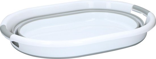 Alpina alpina Opvouwbare Wasmand - 60 x 30 x 45 cm - Plooimand - Handig op de camping - Kunststof
