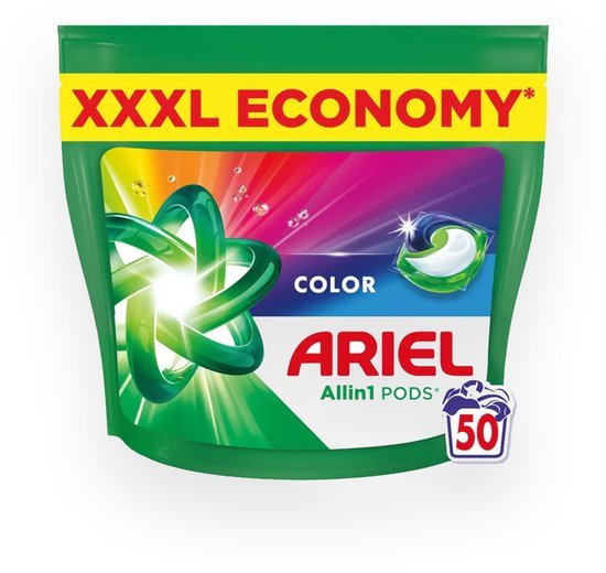Ariel Ariel wasmiddel pods – Color All-in-1 | 50 wasbeurten