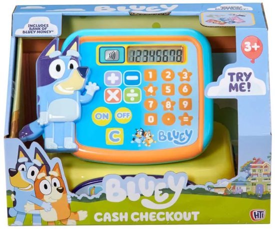 HTI HTI kassa speelgoed Bluey - interactief rollenspel speelgoed.