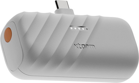 Samsung Xtorm Go2 Evolution Powerbank – 5.000 mAh – USB-C Aansluiting – Krachtige Duurzame Powerbank – Geschikt voor iPhone & Samsung – Ice White