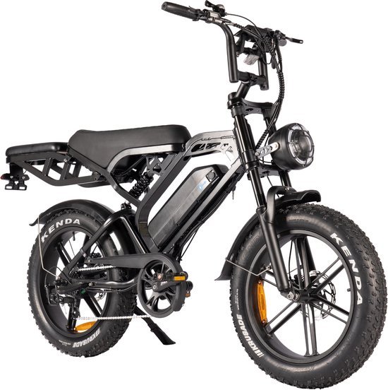 Shimano Kick&Move - Fatbike V20 Pro - Fatbike - Hydraulische remmen - 25km/u - 250W motor - Shimano 7 versnellingen - Garantie