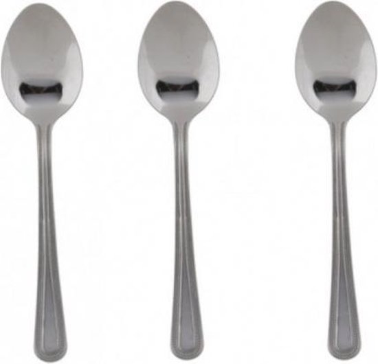 Spoon Spoon 3pcs 19,5cm 2,5mm SS18/0
