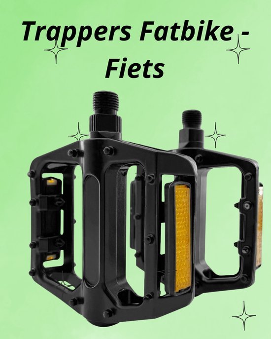 Ouxi Trappers Fatbike - Fiets - Ebike - Past op alle modellen - - Fatbike - V8 - H9 - Ouxi modellen - Qmwheel modellen - V20 V30 - Pedal fatbike