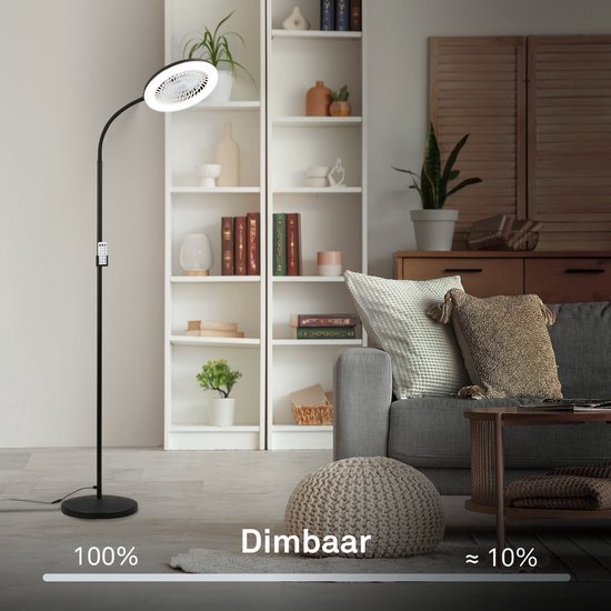 TradeFix BK staande ventilator met led licht