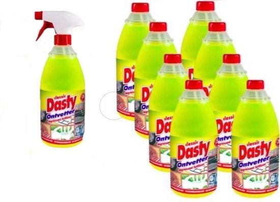 Dasty Dasty Ontvetter Voordeelpack: 1x Spuitfles + 8x Navulling