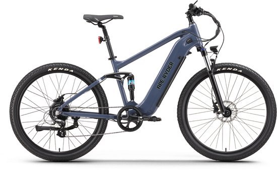 Ape Ryder Ape Ryder Buffalo-E Elektrische Fatbike 250W / 36V / 10AH / 27.5Inch Oud Blauw