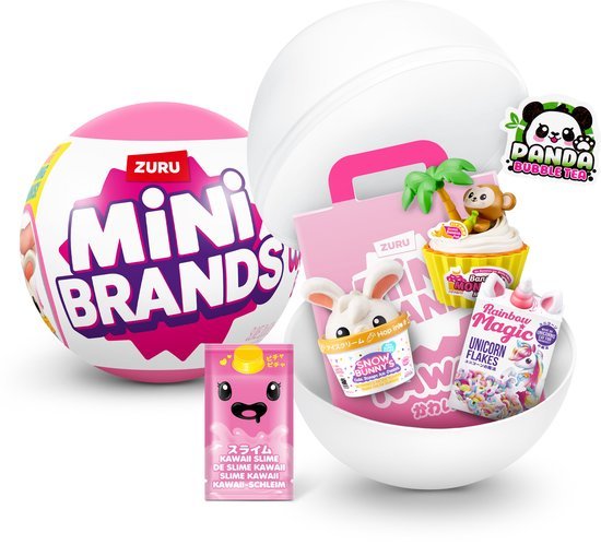 Mini Mini Brands Kawaii Capsule van ZURU, verrassende Kawaii minis om te verzamelen, ondoorzichtige verpakking, verzamelobjecten met Japans thema