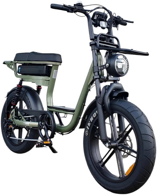 QmWheel QmWheel V20 Comfort Fatbike – Groen – 2026