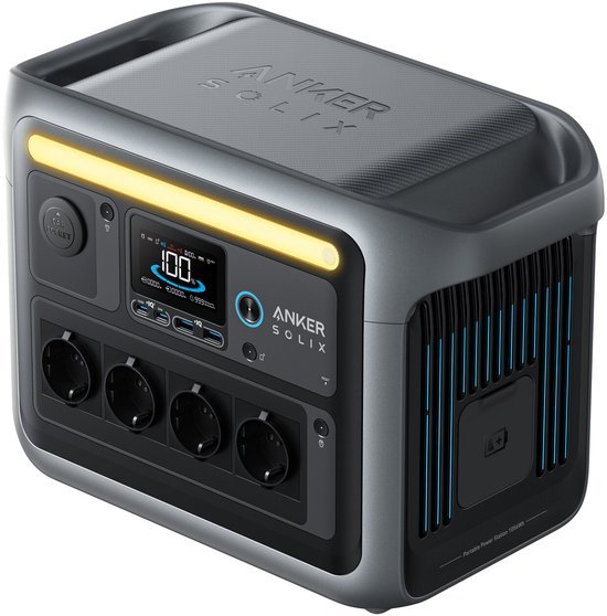 Anker Anker SOLIX - C1000 - Portable powerstation - 1056Wh - Backup stroomuitval - Camping - Outdoor