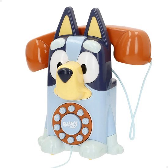 Bluey Bluey 39143 Telephone Interactief Speelgoed Blauw Kinderen